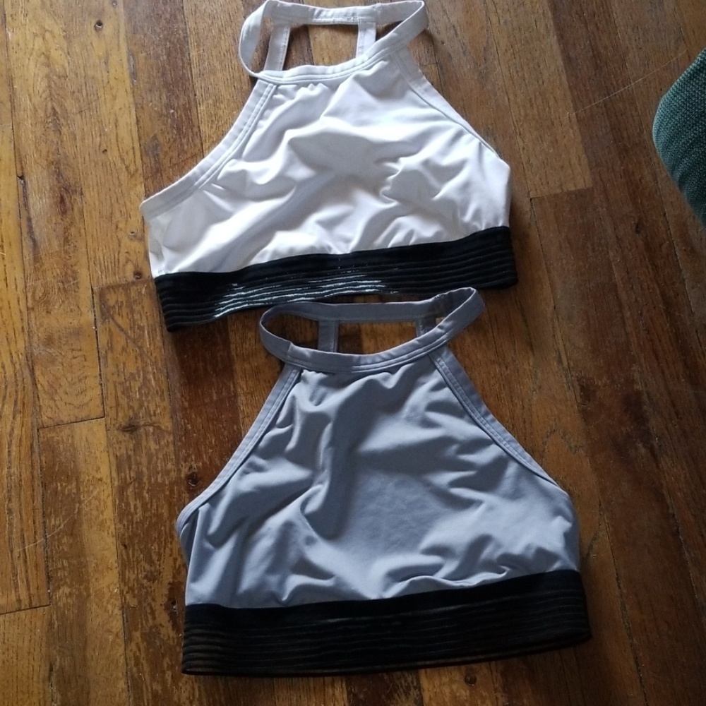 High neck Victoria secret sports bra